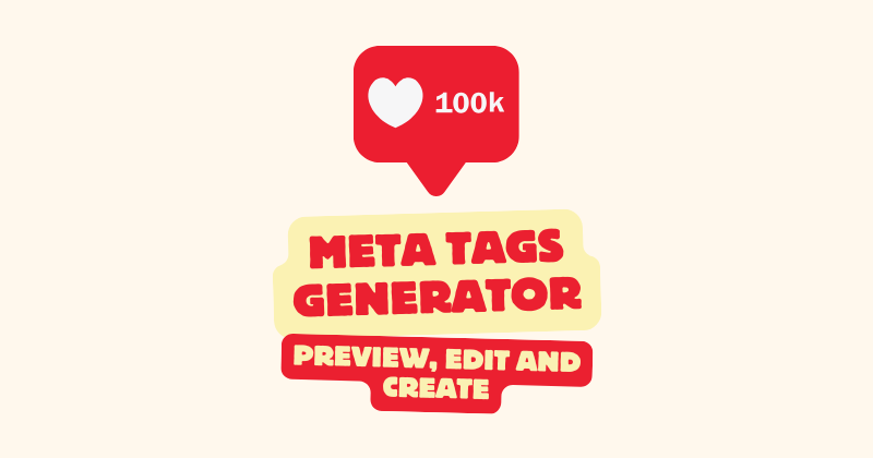 Meta Tags Generator