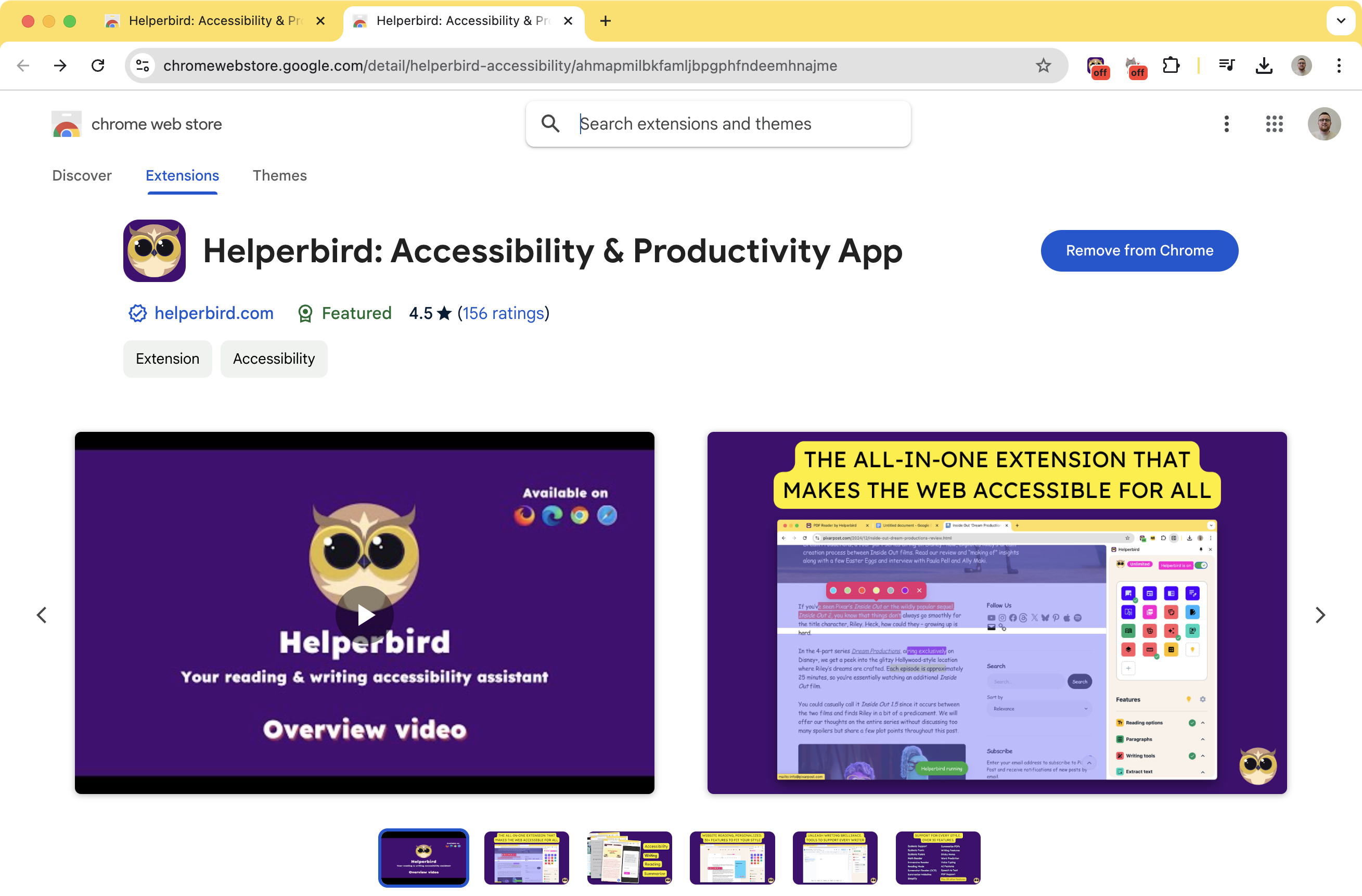 Before comparison image